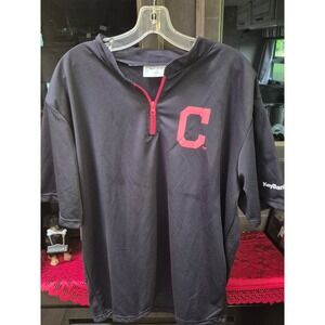 Match-Up‎ Cleveland Indians Pullover KeyBank Logo Shirt XL 056